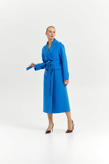 3 Пальто женское демисезонное 26102 (электрик)