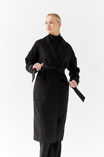 4 Пальто женское демисезонное 25550 (черный)