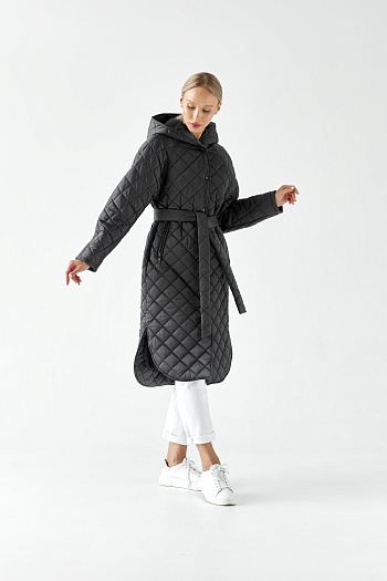 3 Куртка женская демисезонная 26425 (графит)