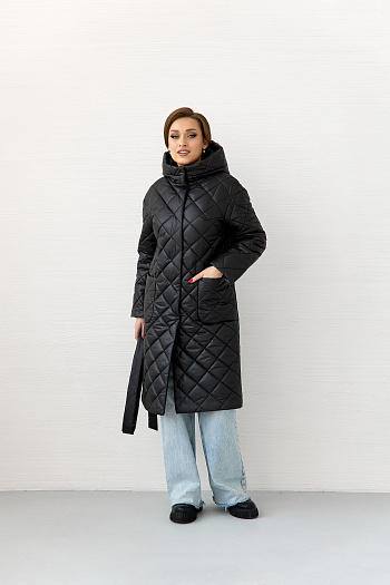 5 Куртка женская демисезонная 24111 (черный )