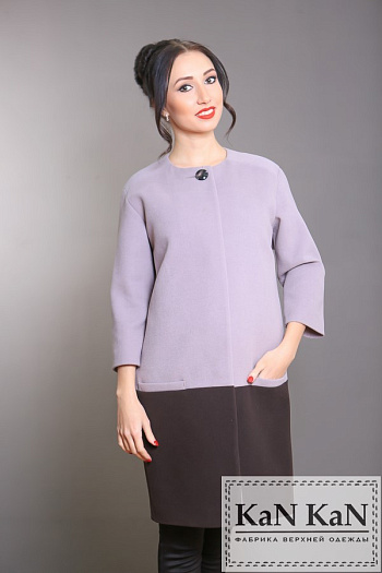 3 Пальто 15-223  (кофе/шоколад) 