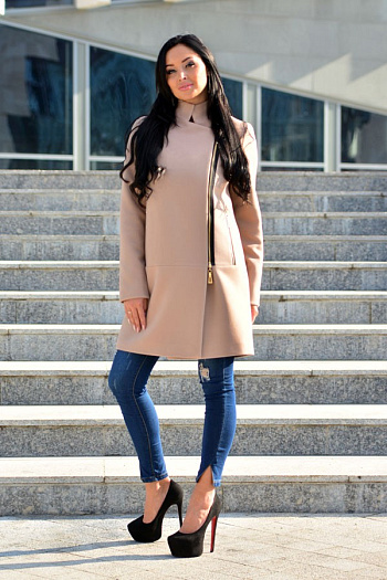 4 Пальто 18840  (какао) 