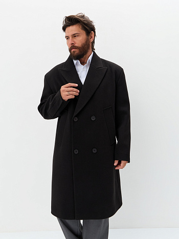3 Пальто мужское 2703-03 (черный)