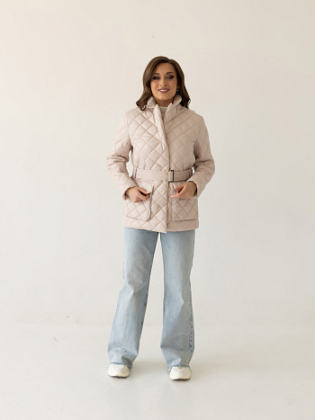 5 Куртка женская демисезонная 24230/б (нежно-розовый)