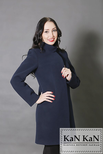 2 Пальто 1505-741  (темно-синий) 