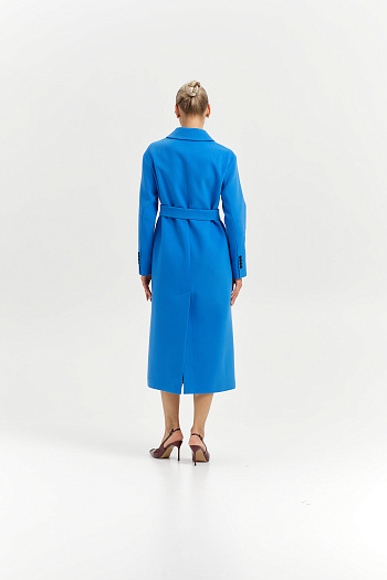 5 Пальто женское демисезонное 26102 (электрик)