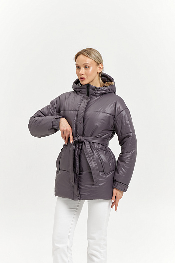 10 Куртка женская зимняя 25444 (лиловый)