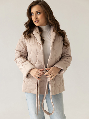 2 Куртка женская демисезонная 24832-00 (латте)