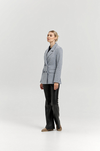 3 Пальто женское демисезонное 27200 (голубой)