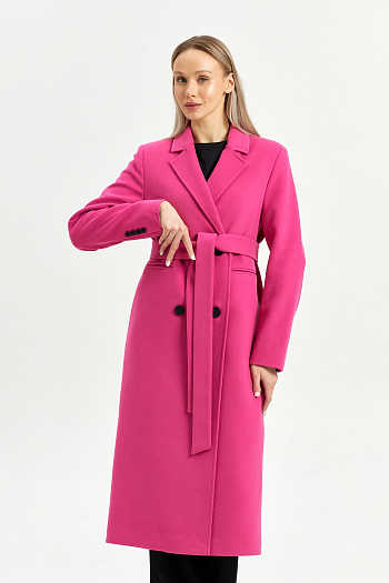 4 Пальто женское демисезонное 26880 (розовый)