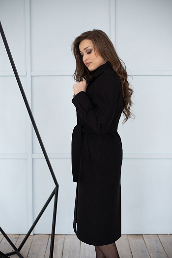 3 Пальто женское демисезонное 21800 (черный)