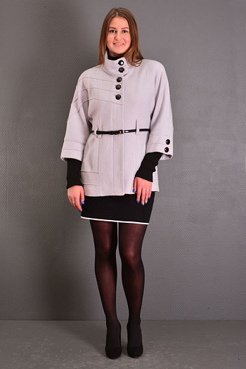 2 Пальто Б148 (светло-серый)