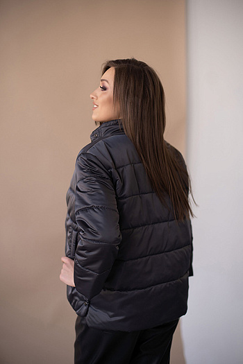 5 Куртка женская демисезонная 23280 (графит)
