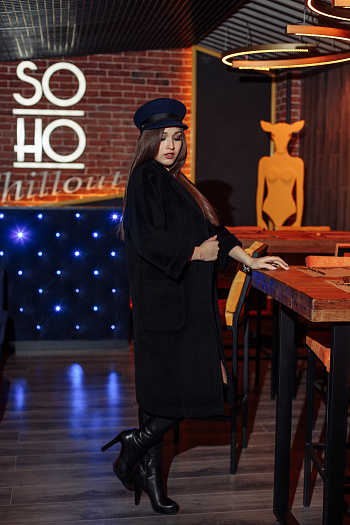 2 Пальто 20905  (черный) 