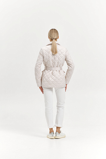 4 Куртка женская демисезонная 26230/б (айвори)