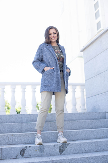 2 Пальто женское демисезонное 22520  (cosmos) 