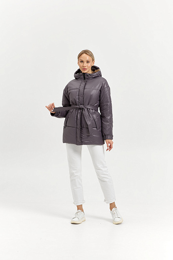 4 Куртка женская зимняя 25444 (лиловый)