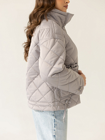 7 Куртка женская демисезонная 24835 (серый опал)