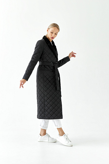 4 Куртка женская демисезонная 23985 (черный 2)