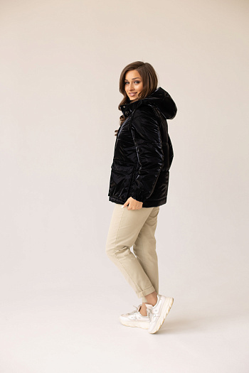 3 Куртка женская демисезонная 22670 (black)