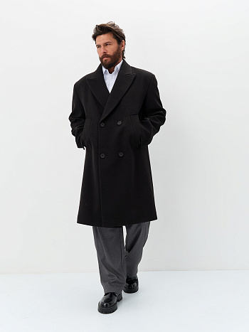 2 Пальто мужское 2703-03 (черный)