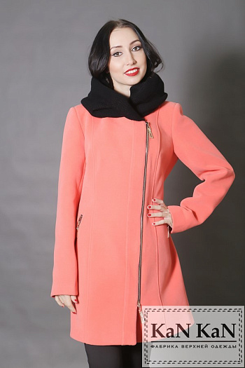 2 Пальто 865-360  (коралл) 