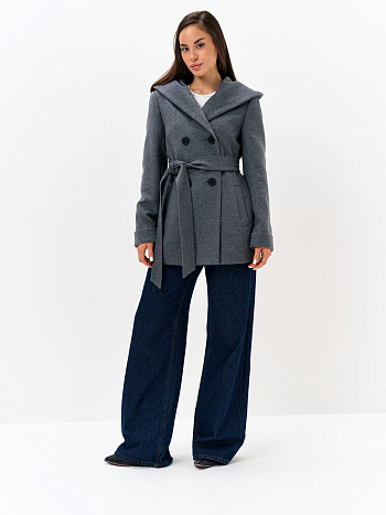 6 Пальто женское демисезонное 27022-04 (серый)