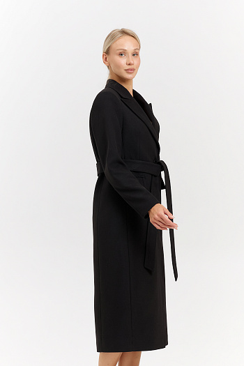 7 Пальто женское демисезонное 27210 (черный)