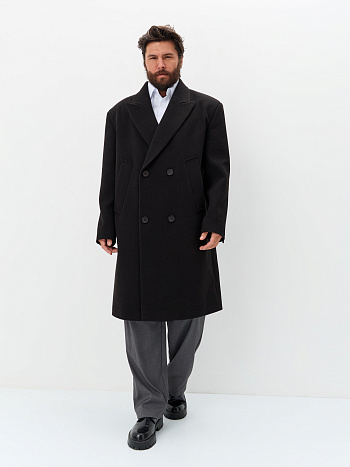 10 Пальто мужское 2703-03 (черный)