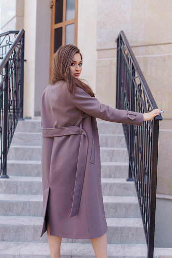 2 Пальто женское демисезонное 21800  (кофе)