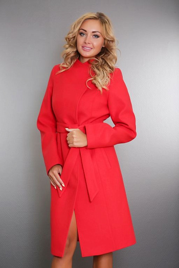 3 Пальто 18188-890  (красный) 
