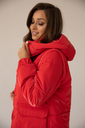 2 Куртка женская демисезонная 22670 (red)