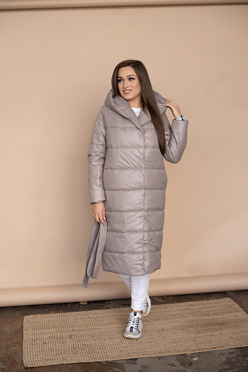 3 Куртка женская демисезонная 22910  (какао) 