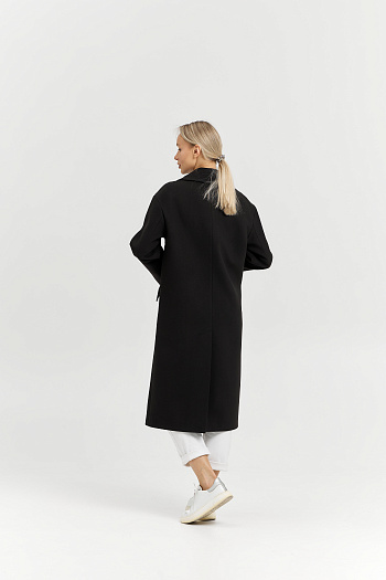 2 Пальто женское демисезонное 24710 (черный)