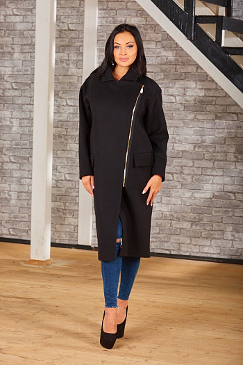 4 Пальто 18800  (черный) 