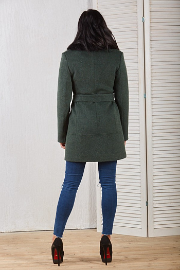 2 Пальто 2780-800Ут/в  (зеленый) 