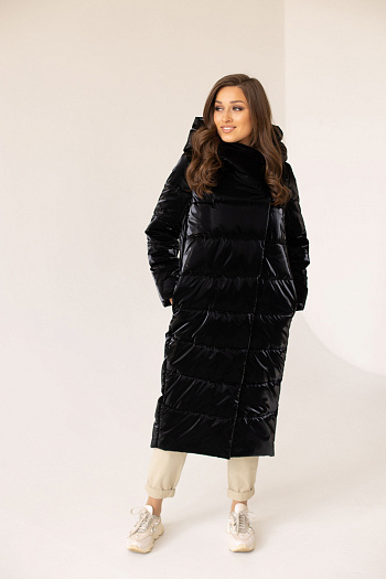 2 Куртка женская зимняя 23620 (black)
