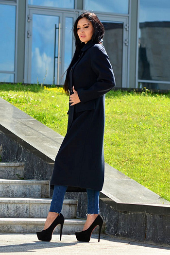 3 Пальто 18850  (синий) 