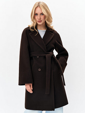 Пальто женское демисезонное 27780-04 (коричневый)