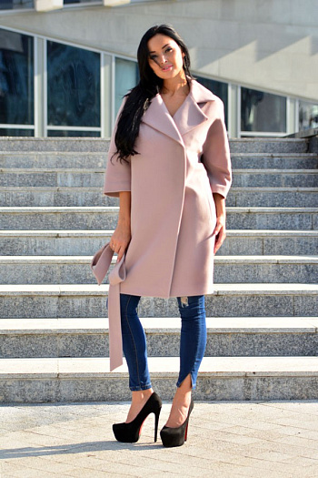 2 Пальто 18225  (латте) 