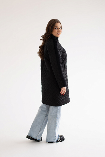 3 Куртка женская демисезонная 23987 (черный)