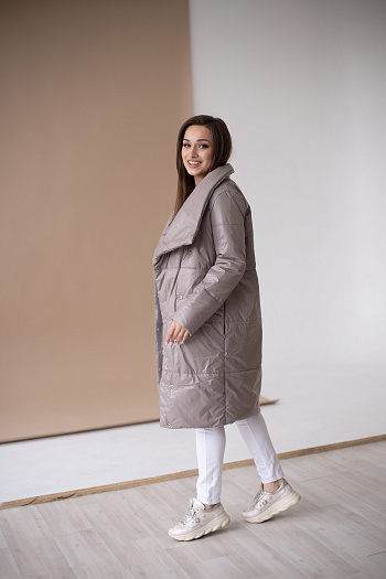 5 Куртка женская демисезонная 22320 (какао)