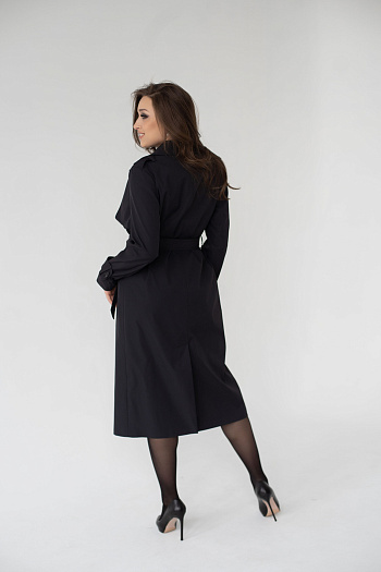 3 Плащ женский 1800 (черный)