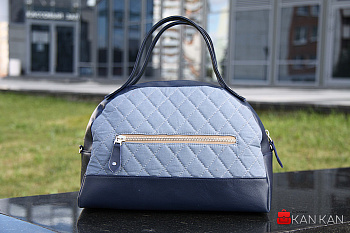 3 Сумка S0015 Голуб.+синий