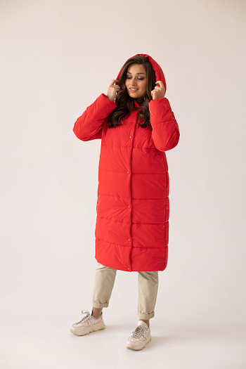 4 Куртка женская зимняя 23610 (red)