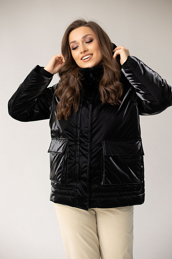 4 Куртка женская зимняя 23350 (black)