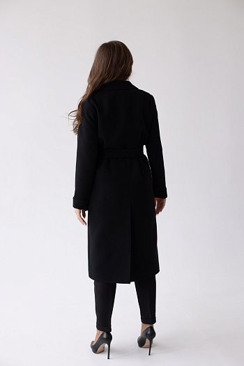 2 Пальто женское демисезонное 24106 (черный)