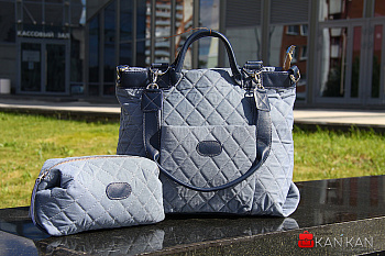 3 Сумка S0020 Голуб.+синий