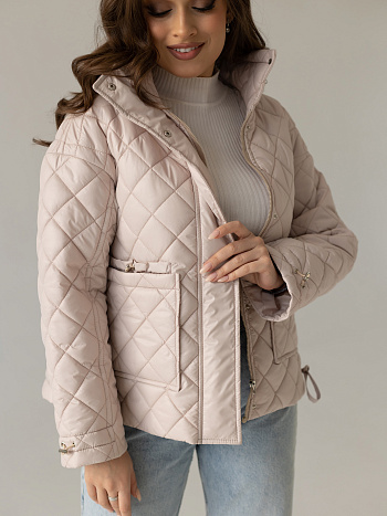 5 Куртка женская демисезонная 24835 (нежно-розовый)