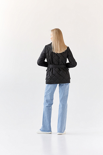 5 Куртка женская демисезонная 24230/б (черный)